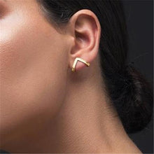 Load image into Gallery viewer, 2020 New Fashion Round Dangle Drop Korean Earrings For Women Geometric Round Heart Gold Earring Wedding Jewelry 8g