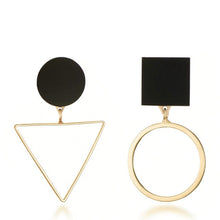 Load image into Gallery viewer, Fashion statement earrings 2020 large geometric round earrings for women hanging swing earrings modern female earrings jewelry