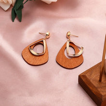 Load image into Gallery viewer, X&P New Fashion Round Dangle Drop Korean Earrings For Women Geometric Round Heart Gold Earring Wedding 2020 kolczyki Jewelry