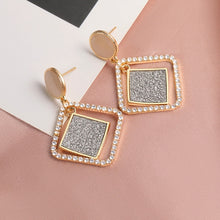 Load image into Gallery viewer, X&P New Fashion Round Dangle Drop Korean Earrings For Women Geometric Round Heart Gold Earring Wedding 2020 kolczyki Jewelry