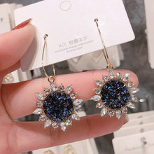 Load image into Gallery viewer, 2020 New Long Crystal Tassel Gold Color Dangle Earrings for Women Wedding Drop Earing Fashion Jewelry Gifts