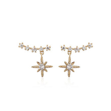 Load image into Gallery viewer, 2020 New Long Crystal Tassel Gold Color Dangle Earrings for Women Wedding Drop Earing Fashion Jewelry Gifts