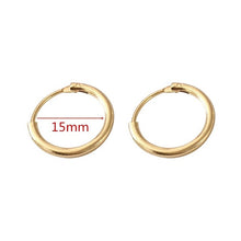 Load image into Gallery viewer, 40mm 60mm 70mm 80mm Exaggerate Big Smooth Circle Hoop Earrings Brincos Simple Party Round Loop Earrings for Women Jewelry