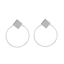 Load image into Gallery viewer, Pendientes de moda 2019, grandes pendientes geométricos redondos para mujer, Pendientes colgantes, pendientes de gota, Joyería Moderna para mujer