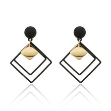 Load image into Gallery viewer, Fashion statement earrings 2020 large geometric round earrings for women hanging swing earrings modern female earrings jewelry
