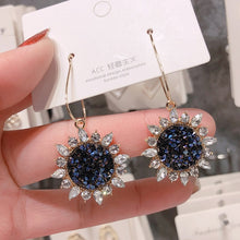 Load image into Gallery viewer, 2020 New Long Crystal Tassel Gold Color Dangle Earrings for Women Wedding Drop Earing Fashion Jewelry Gifts
